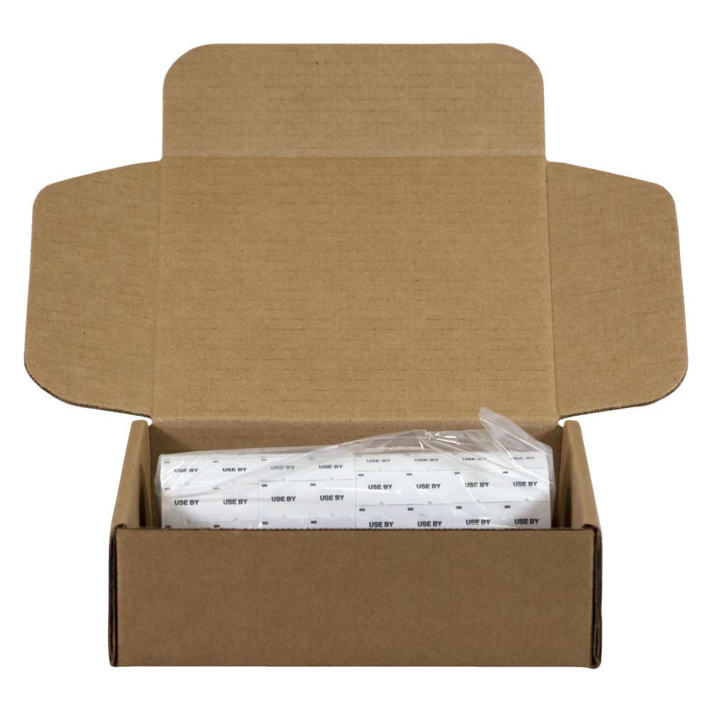 Daymark White Use By Date Coder Label -- 8 Per Case