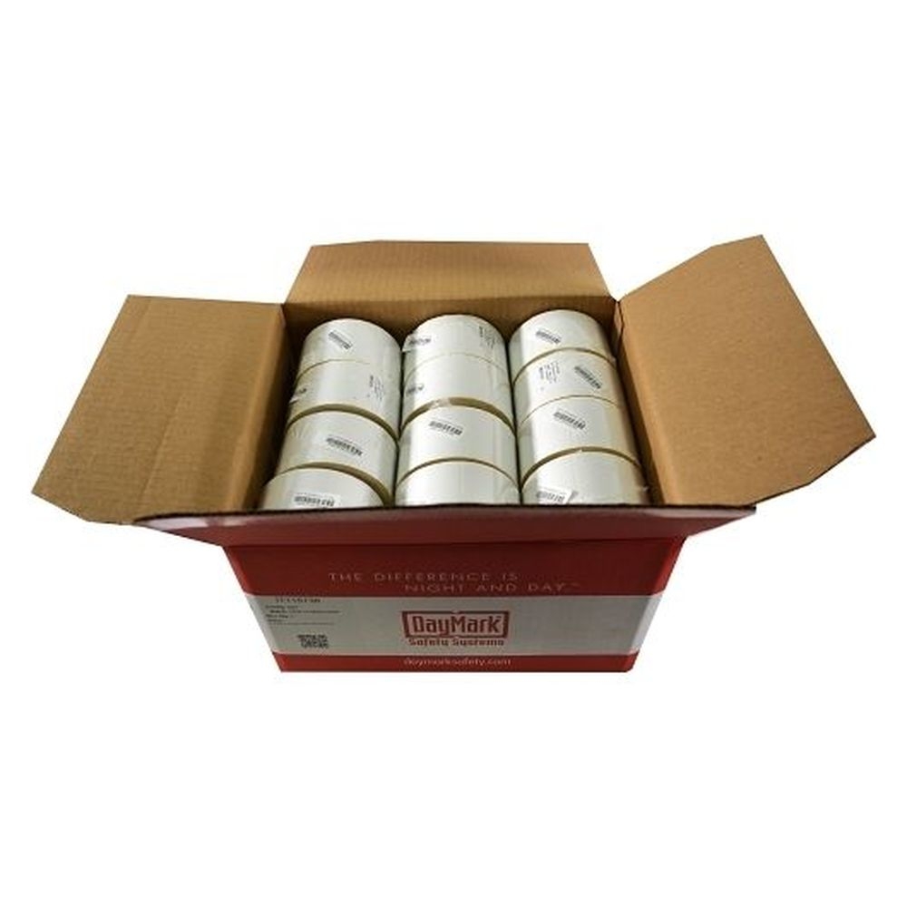 Daymark Duramark Direct Thermal Permanent Adhesive Blank Printer Label, 1000 Count -- 24 Per Case