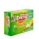 Zyrtec Allergy Citrus Dissolve Tablets - 24 count per pack -- 24 packs per case