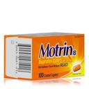 Motrin Ibuprofen Coated Caplets - 100 count per pack -- 48 packs per case