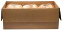 Alpha Baking 45 inch Split Top Potato Bun, 12 count per pack -- 6 per case