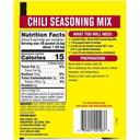 Dash Chili Seasoning Mix, 1.25 Ounce -- 12 per case