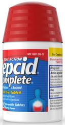 Pepcid Complete Berry Chewable Tablet, 25 per unit -- 36 per case