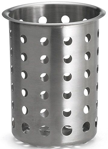 Tablecraft Stainless Steel Flatware Cylinder -- 12 Per Case