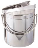 Tablecraft Stainless Steel Double Wall Ice Bucket with Tong -- 10 per case