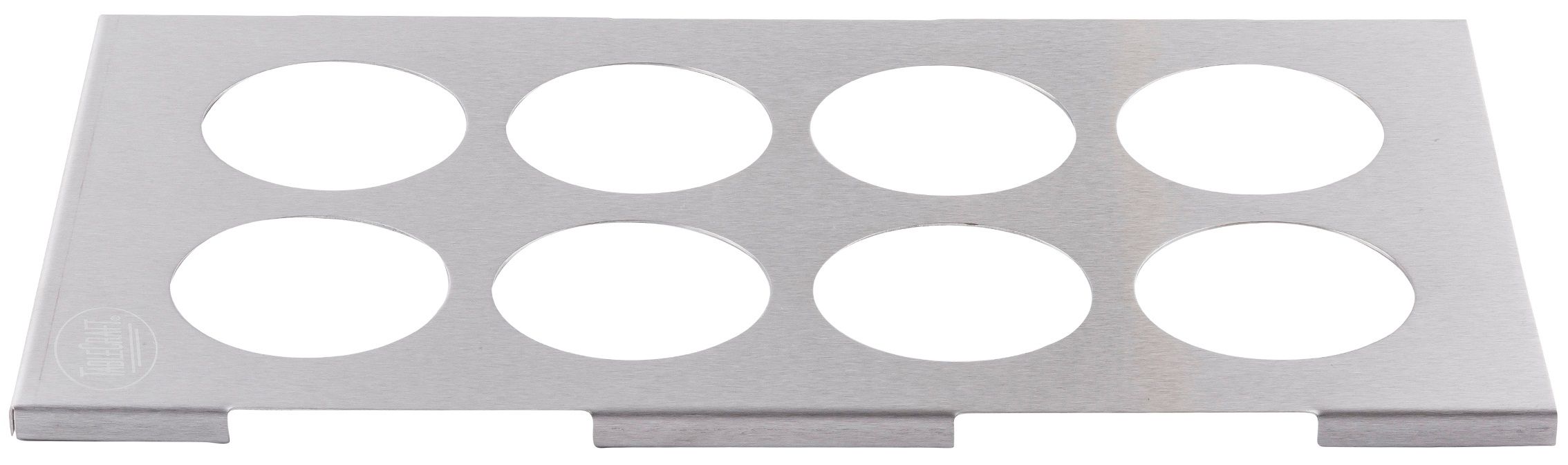 Tablecraft Stainless Steel Eight Hole Bottle Holder, 12.75 X 7 Inch -- 12 Per Case