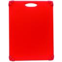 Tablecraft Grippy Red Cutting Board, 15 x 20 x 1/2 inch -- 6 per case