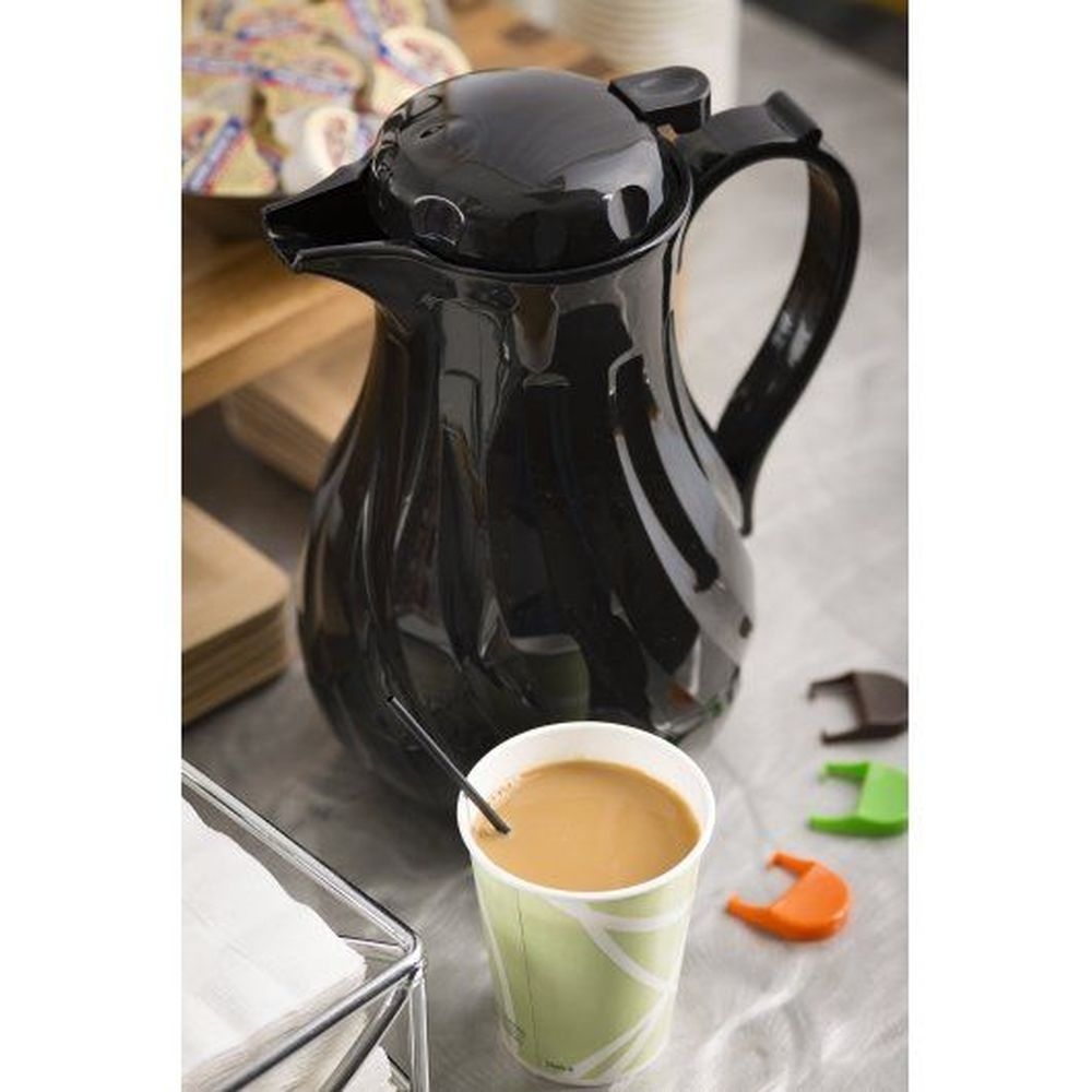 Tablecraft Black Replacement Lid for 40 Ounce Coffee Server -- 1 each.