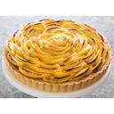 Gobel Tin Plate Round Fluted Tart Mold with Removable Bottom, 9.1 inch Dia x 1 inch Height Cavity