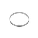 Gobel Stainless Steel Deep Tart Ring with Rolled Edges, 9.1 inch Diameter