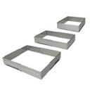 Gobel Stainless Steel Adjustable Extendable Cake Frame, 28 x 16 x 4,5 centimeter