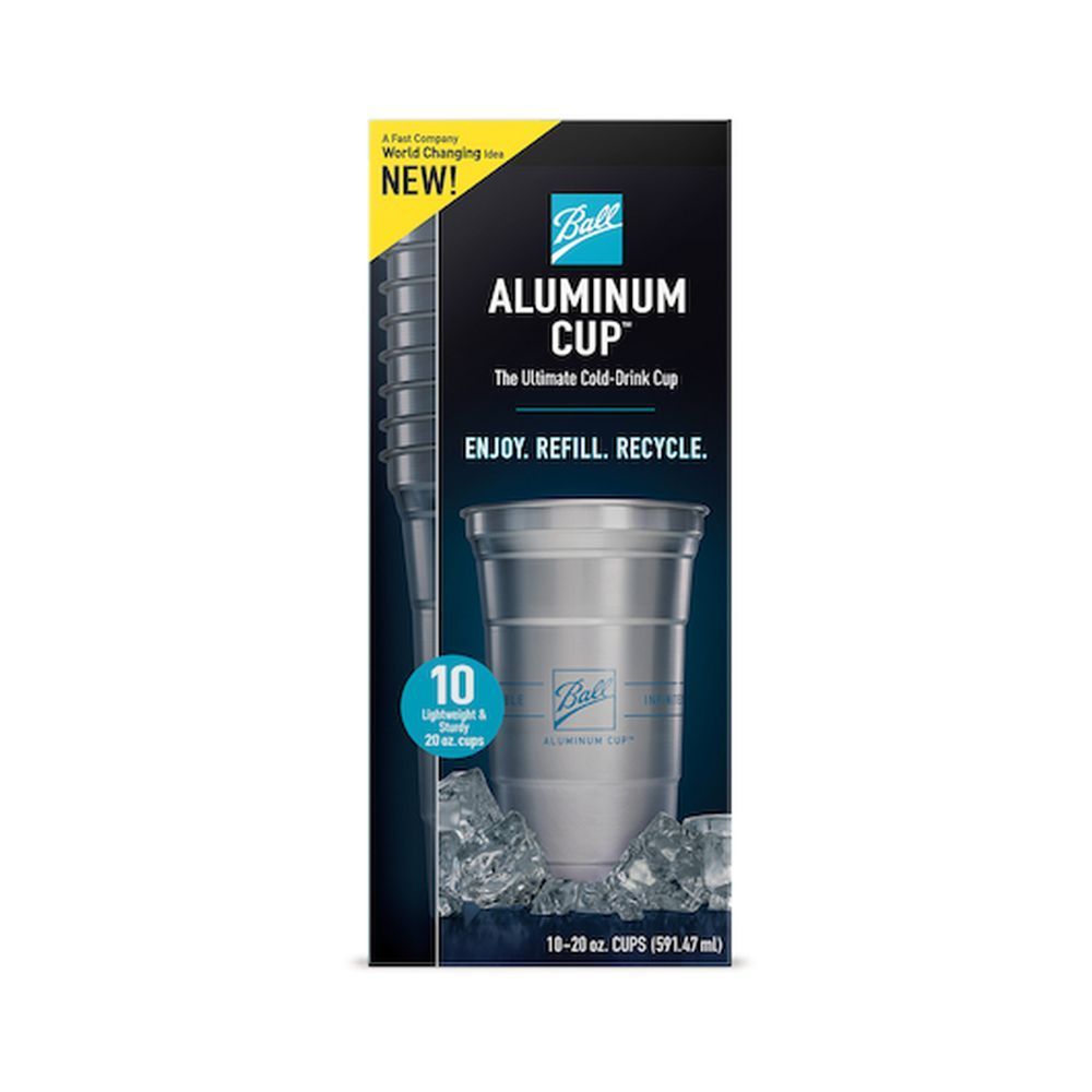 Ball Packaging 20 Ounce Aluminum Cup, 16 Count