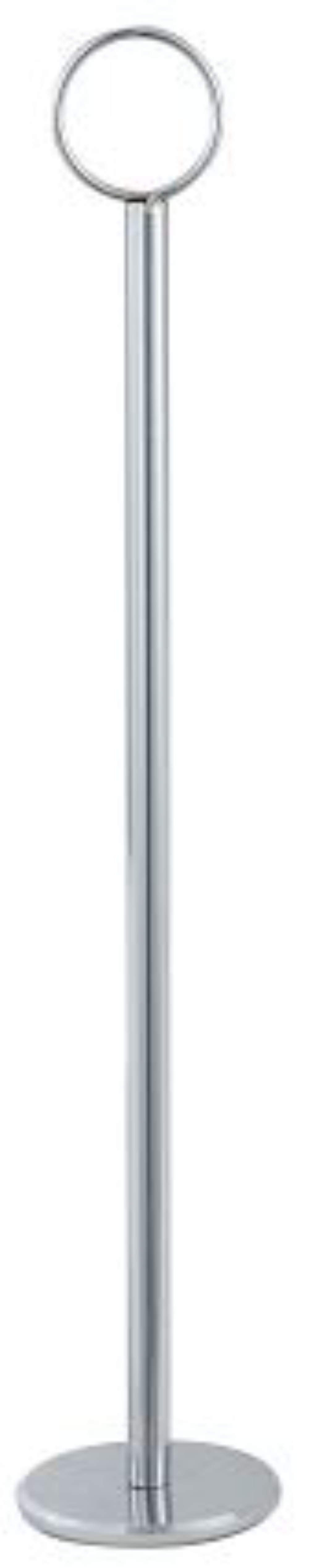 Winco Chrome Table Number Holder, 15 inch -- 12 per case