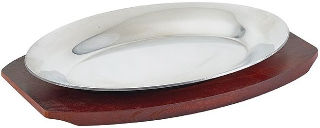 Winco Aluminum Sizzle Platter, 10 Inch -- 12 Per Case