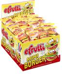 Efrutti Mini Burger Gummi Candy Bulk, 0.32 Ounce - 101 count per pack -- 8 packs per case