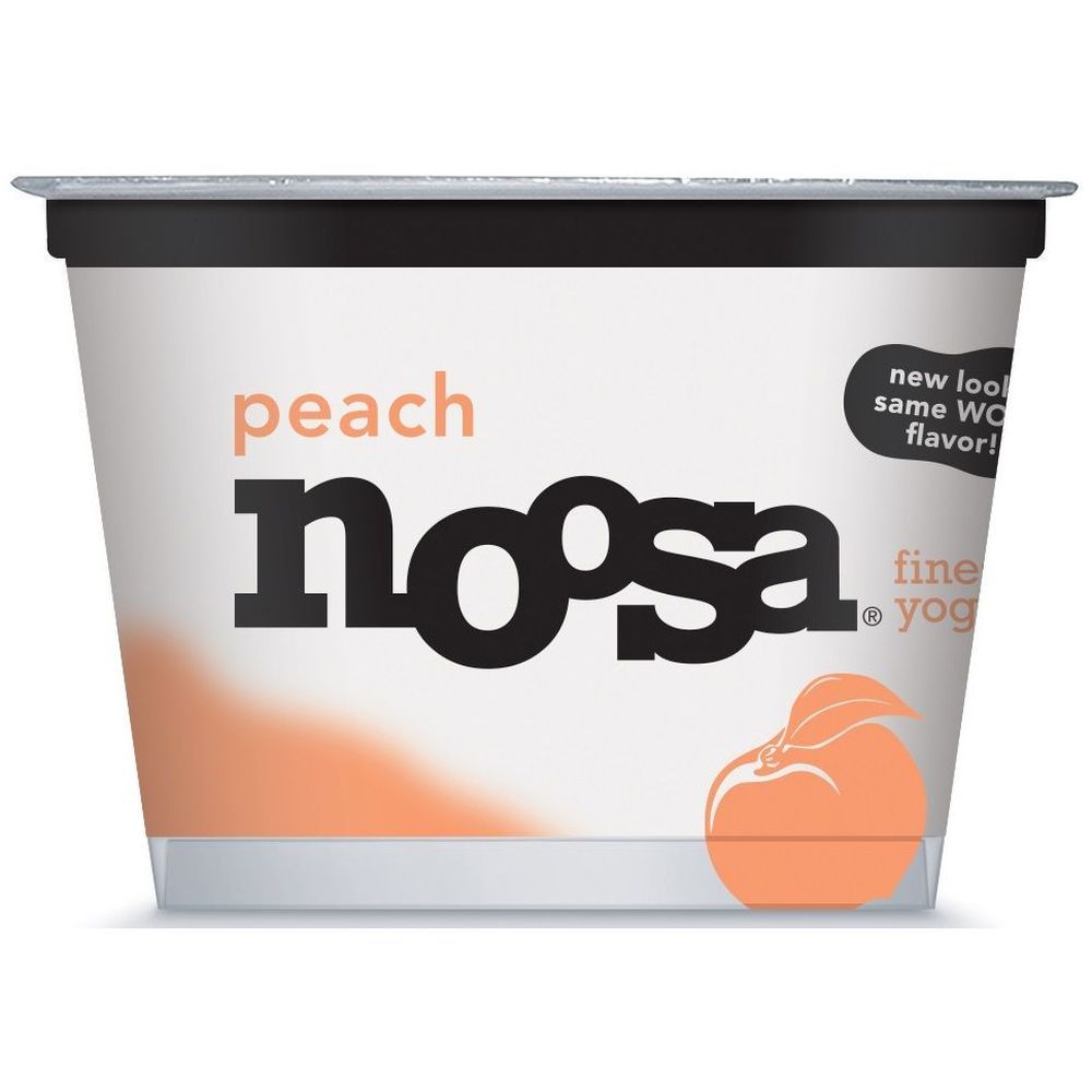 Noosa Peach Finest Yoghurt, 4.5 Ounce -- 6 Per Case