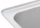 Winco Stainless Steel Upright Standing Edge Full Size Spillage Pan, 6 inch Deep -- 5 per case