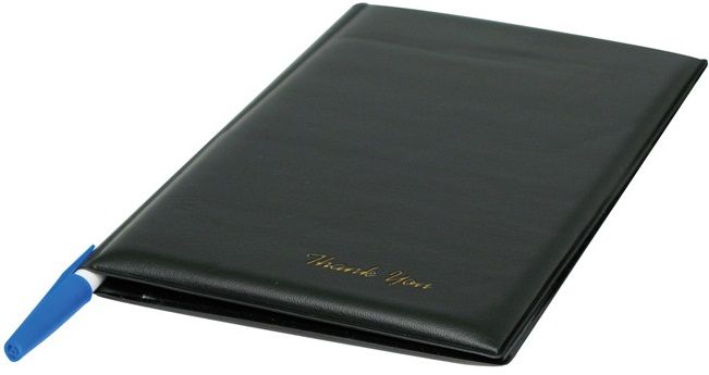 Winco Check Holder, 10 X 5.5 X 0.5 Inch -- 12 Per Case
