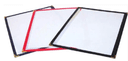 Winco Burgundy Single Pocket Menu Cover -- 25 per case