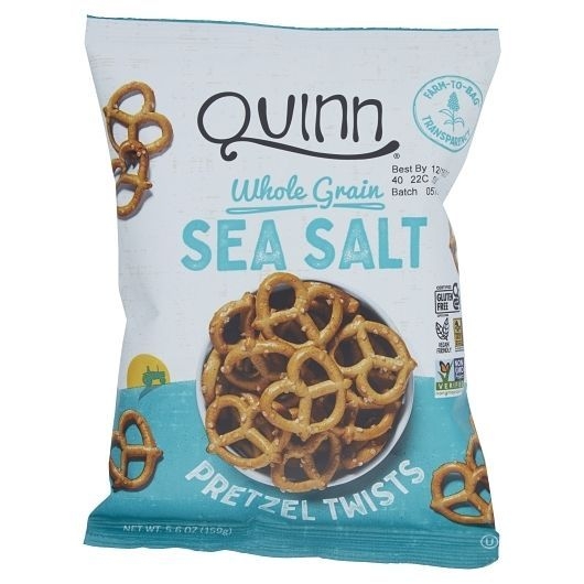Quinn Classic Sea Salt Pretzel Twists, 5.6 Ounce -- 8 per case