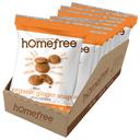Homefree Organic Single Serve Ginger Snap Mini Cookies, 0.95 Ounce -- 64 per case