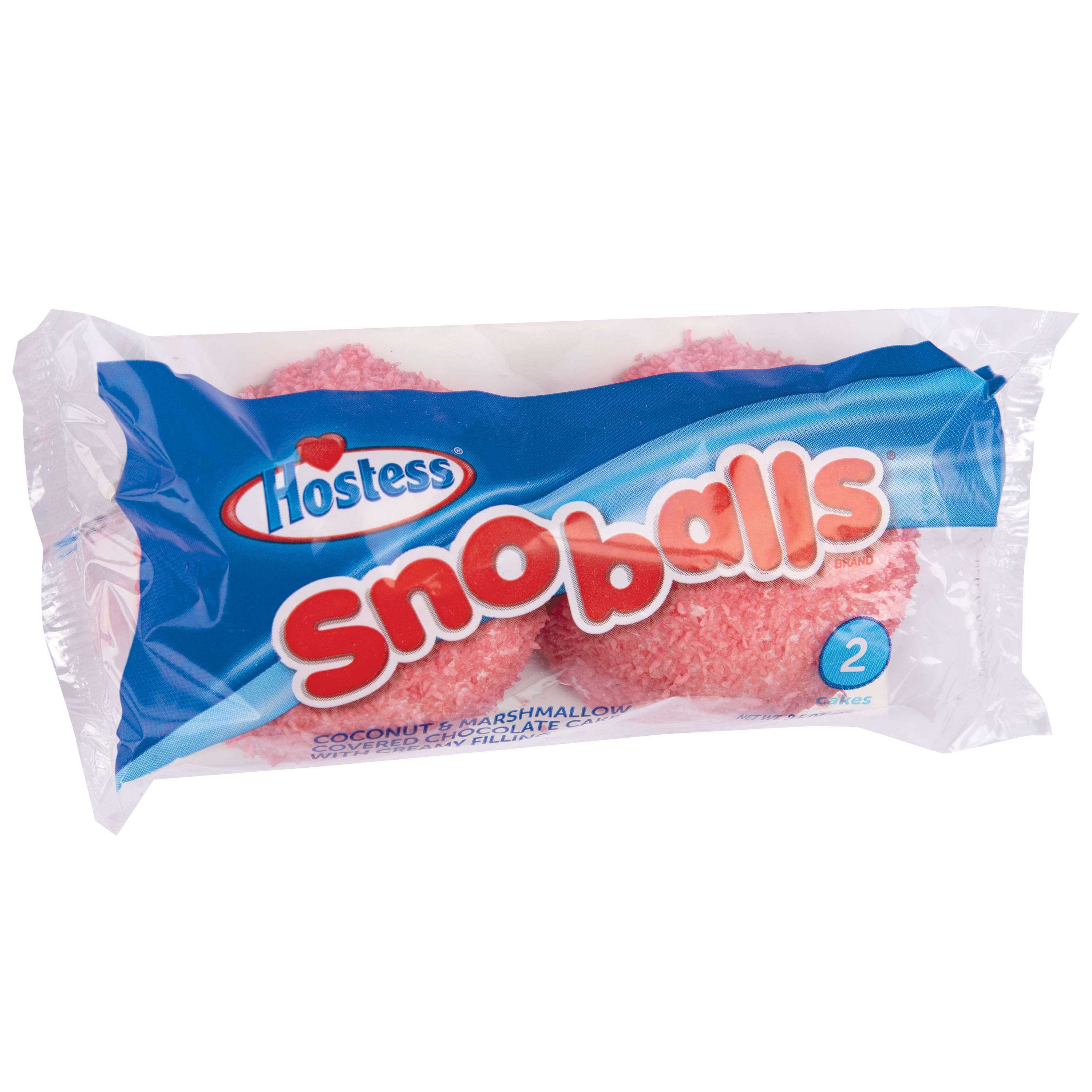 Sno Balls Single Serve Cake, 3.5 Ounce -- 36 per case.