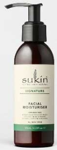 Sukin Signature Facial Moisturizer, 4.23 Fluid Ounce