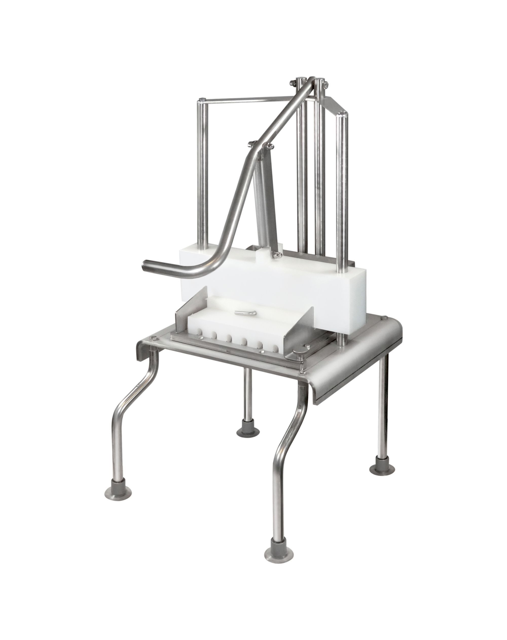 Louis Tellier Stainless Steel Compact Model Professional Lettuce Cutter, 11.8 x 12 x 38.2 inch