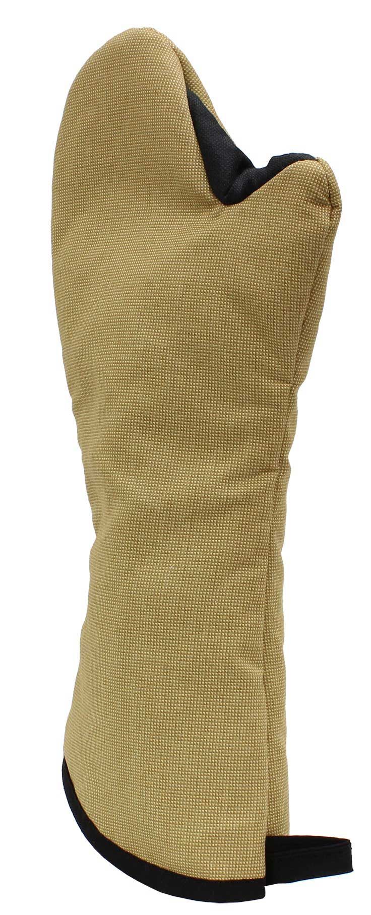 Intedge Gold Kevlar/nomex High Heat Oven Mitt, 17 Inch