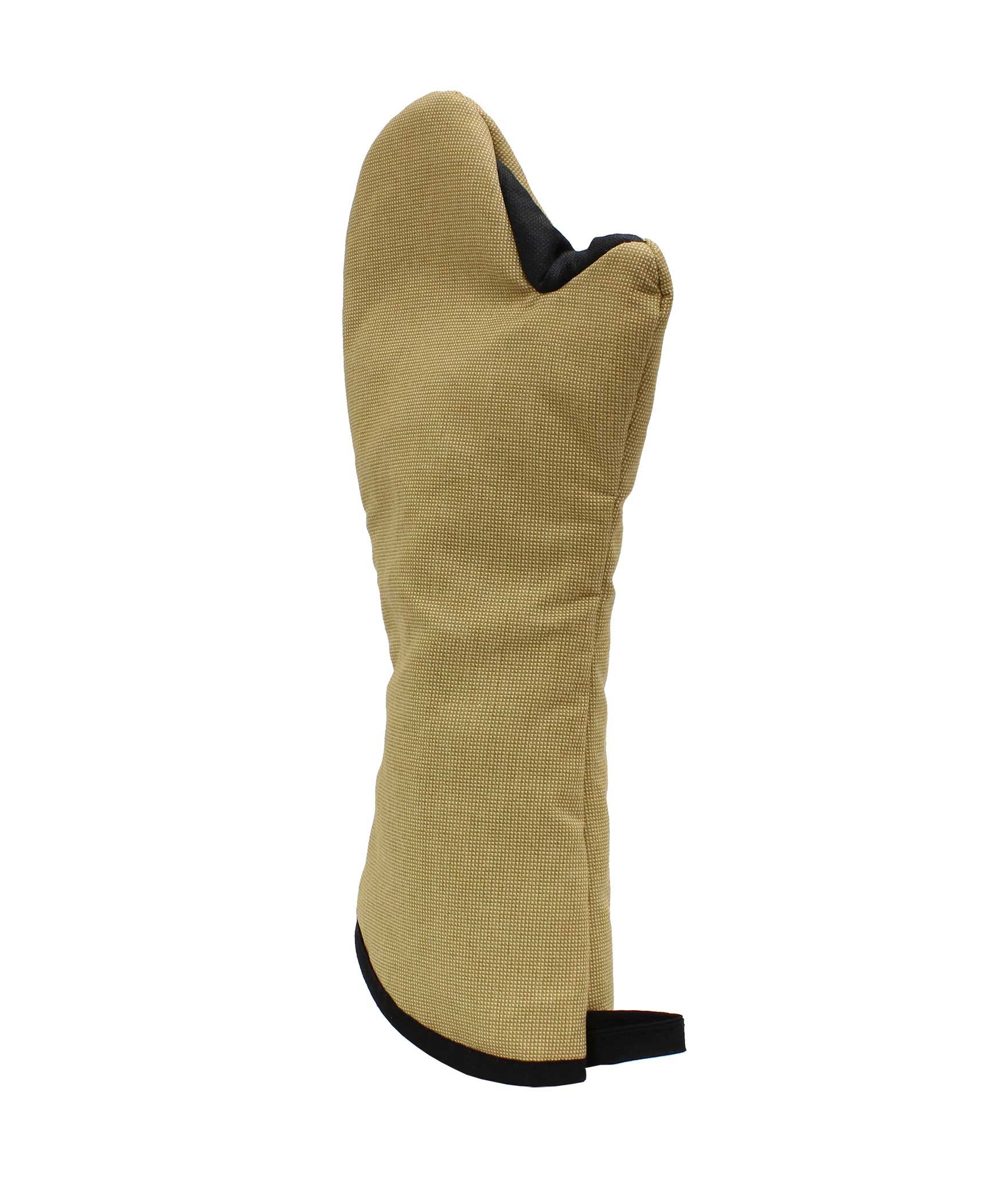 Intedge Gold Kevlar/nomex High Heat Oven Mitt, 15 Inch