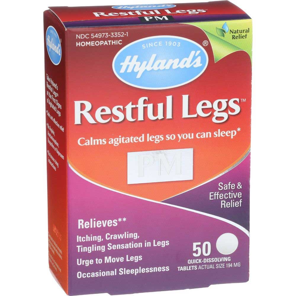 Hylands Homeopathic Restful Legs PM Quick Dissolving Tablet - 50 count per pack