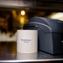 National Checking Company White 2 Ply Carbonless Register Roll, 3 inch -- 50 rolls per case.