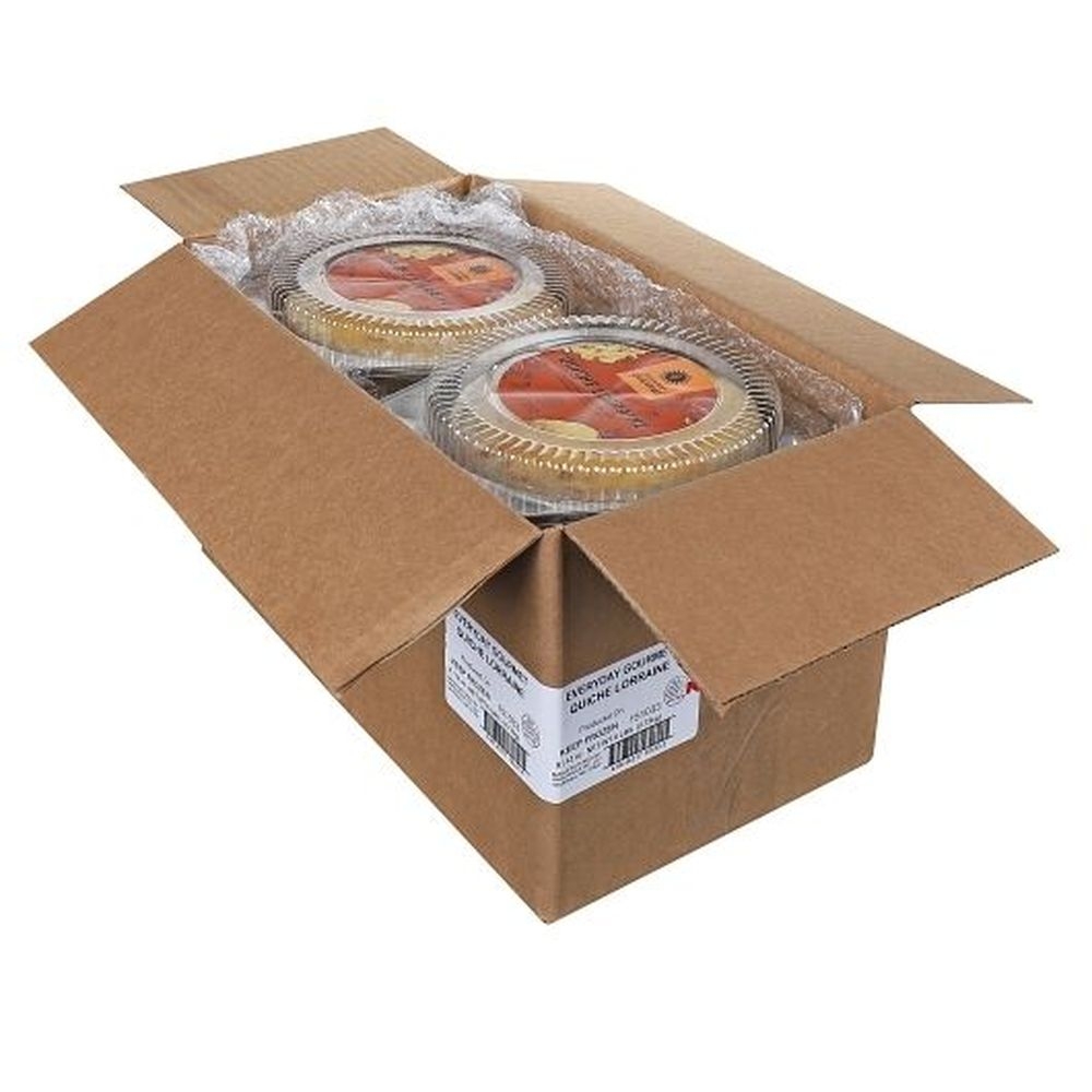 Everyday Gourmet Quiche with Bacon and Cheese, 12 Ounce -- 8 per case