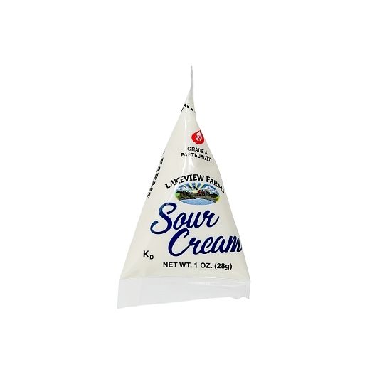 Lakeview Farms Sour Cream, 1 Ounce -- 100 Per Case