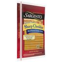 Sargento Natural Sharp Cheddar Cheese Slice, 8 Ounce -- 9 per case