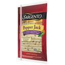 Sargento Pepper Jack Cheese Slice, 7.5 Ounce -- 9 per case