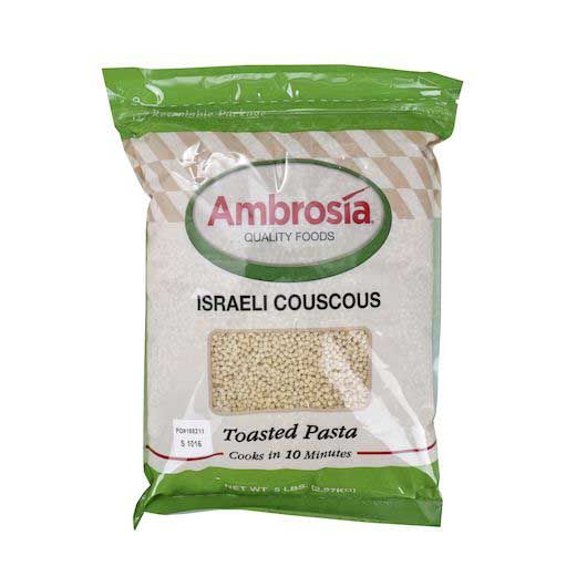 Savor Imports Ambrosia Toasted Israeli Couscous, 5 Pound -- 4 Per Case