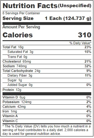 Social Kitchens 4.4 Ounce Raw Crispy Shrimp Burger, 2.2 Pound -- 4 per case