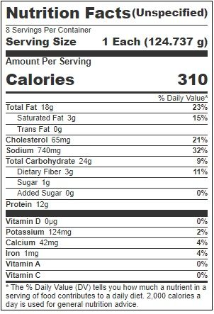 Social Kitchens 4.4 Ounce Raw Crispy Shrimp Burger, 2.2 Pound -- 4 Per Case
