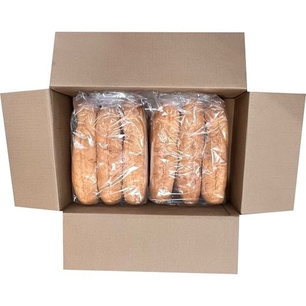 Gonnella Baking Company 12 inch Sliced French Roll, 5 Ounce - 24 per case