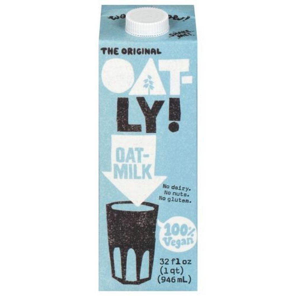 Oatly Original Milk, 32 Fluid Ounce -- 6 Per Case