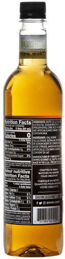 Davinci Gourmet Sugar Free Irish Cream Syrup, 750 Milliliter -- 4 per case.