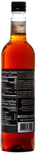 Davinci Gourmet Sugar Free Coffee Liqueur Syrup, 750 Milliliter -- 4 per case.
