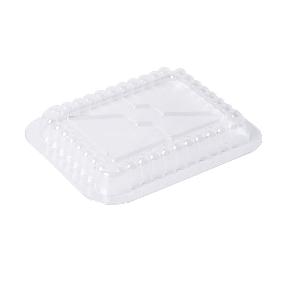 Chef's Seal OPS Clear Oblong Dome Lid for CS1O 1 Pound Pan -- 1000 per case