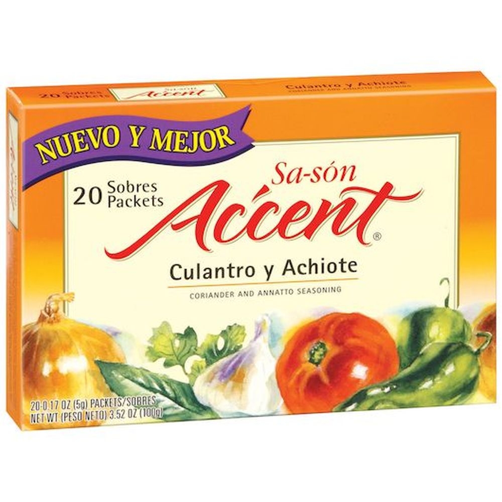 Sason Accent Achiote Flavor Enhancer, 3.5 Ounce -- 18 per case