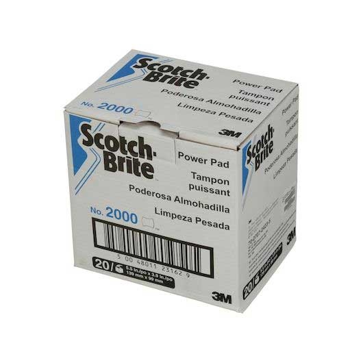 Scotch Brite Power Pad -- 20 per case