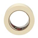 3M Tan 4.4 mil General Use Masking Tape, 48 mm x 55 Meter - 24 rolls per case