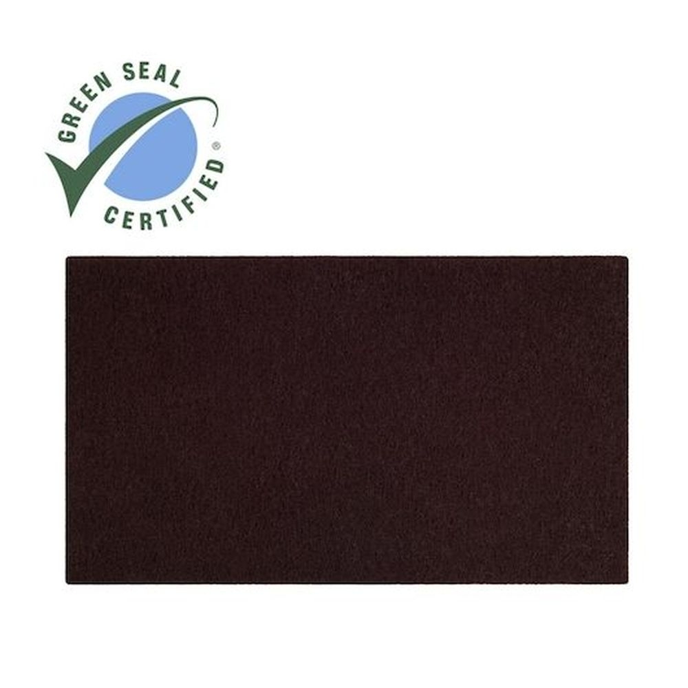 Scotch-brite Brown Surface Preparation Pad, 17 Inch -- 10 Per Case