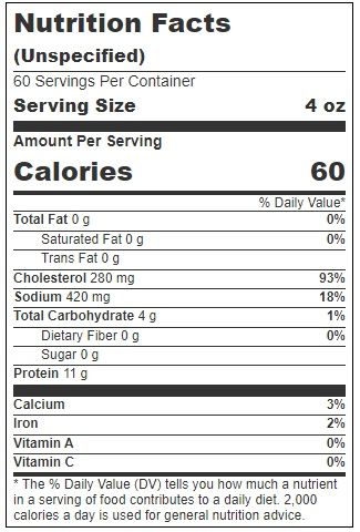 Harvest Of The Sea Prime Select Raw Calamari Rings And Tentacles Block, 2.5 Pound -- 6 Per Case