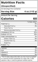 Harvest Of The Sea Prime Select 8-12 Block Raw Calamari Tube and Tentacle, 2.5 Pound -- 6 per case